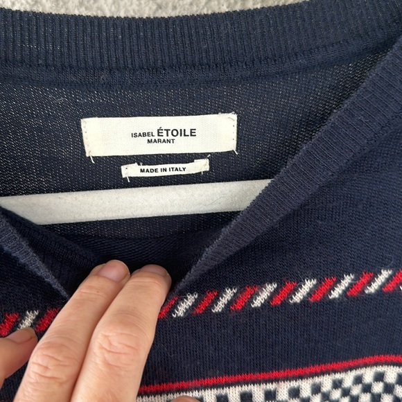 Etoile Isabel marant alpaca/wool blend sweater - Picture 3 of 7